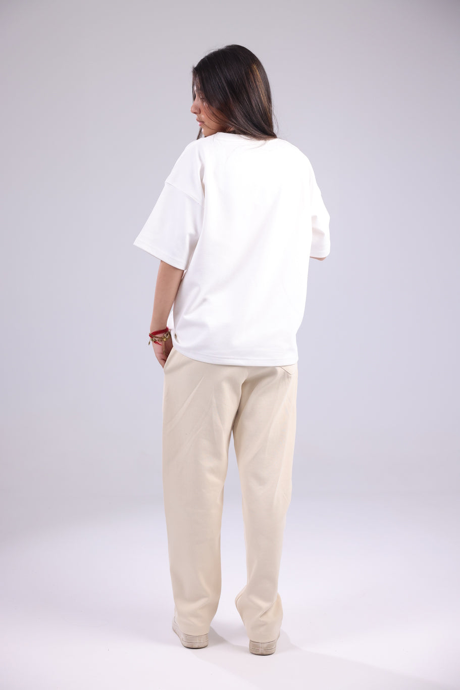 White Basic Women Tee