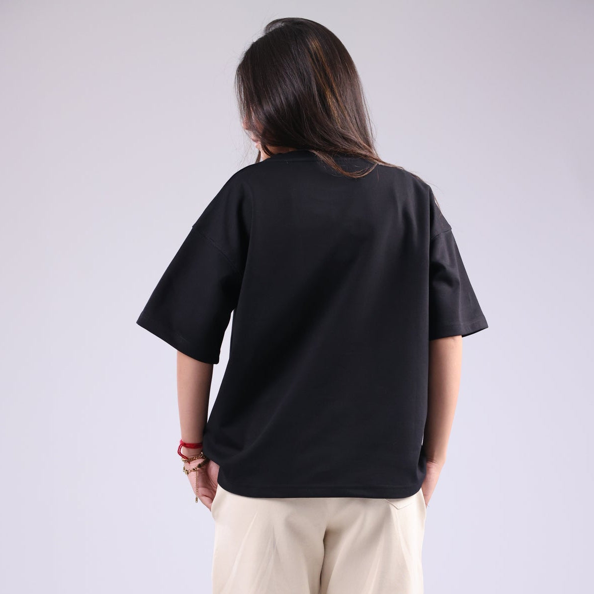 Black Basic Women Tee