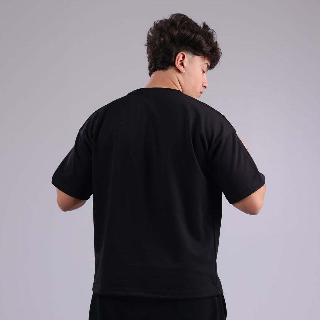 Black Basic Men Tee