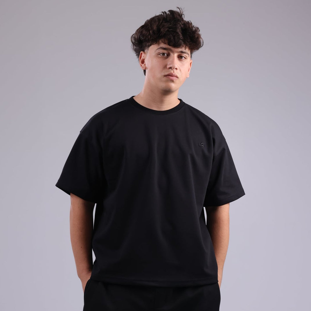 Black Basic Men Tee