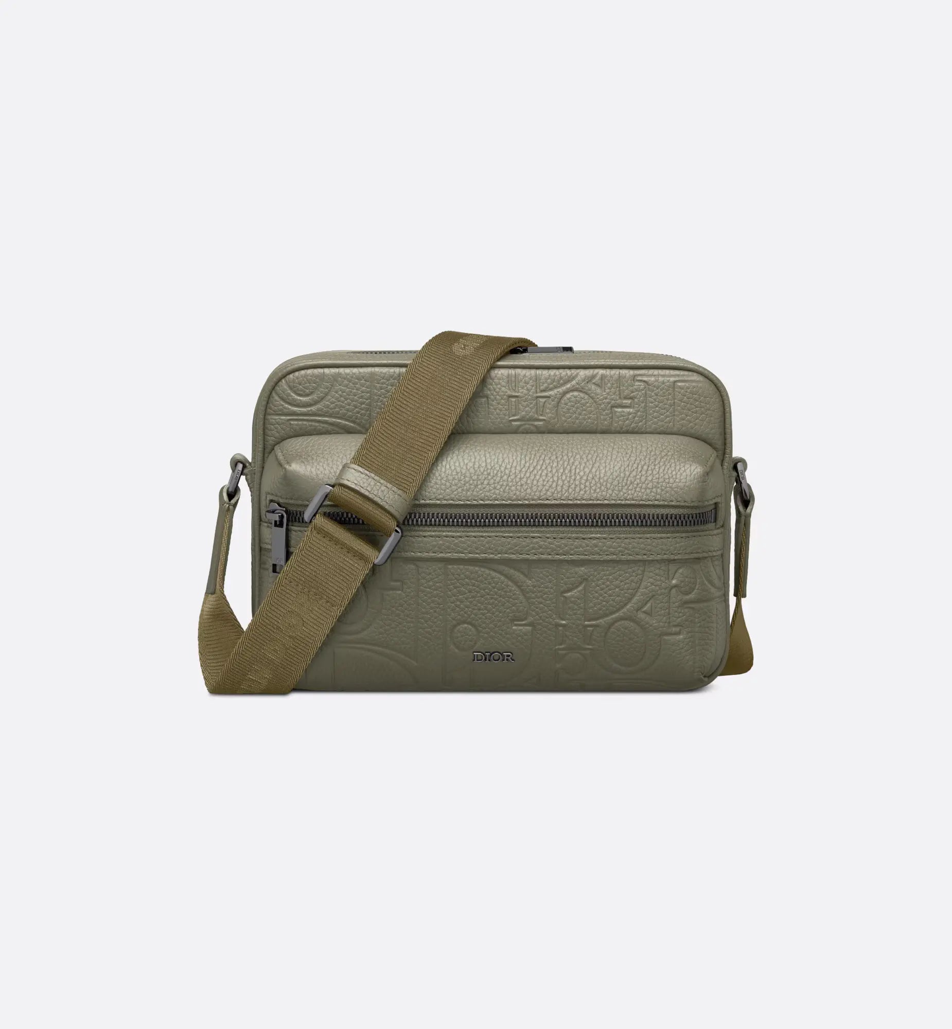 Zipped Messenger Bag