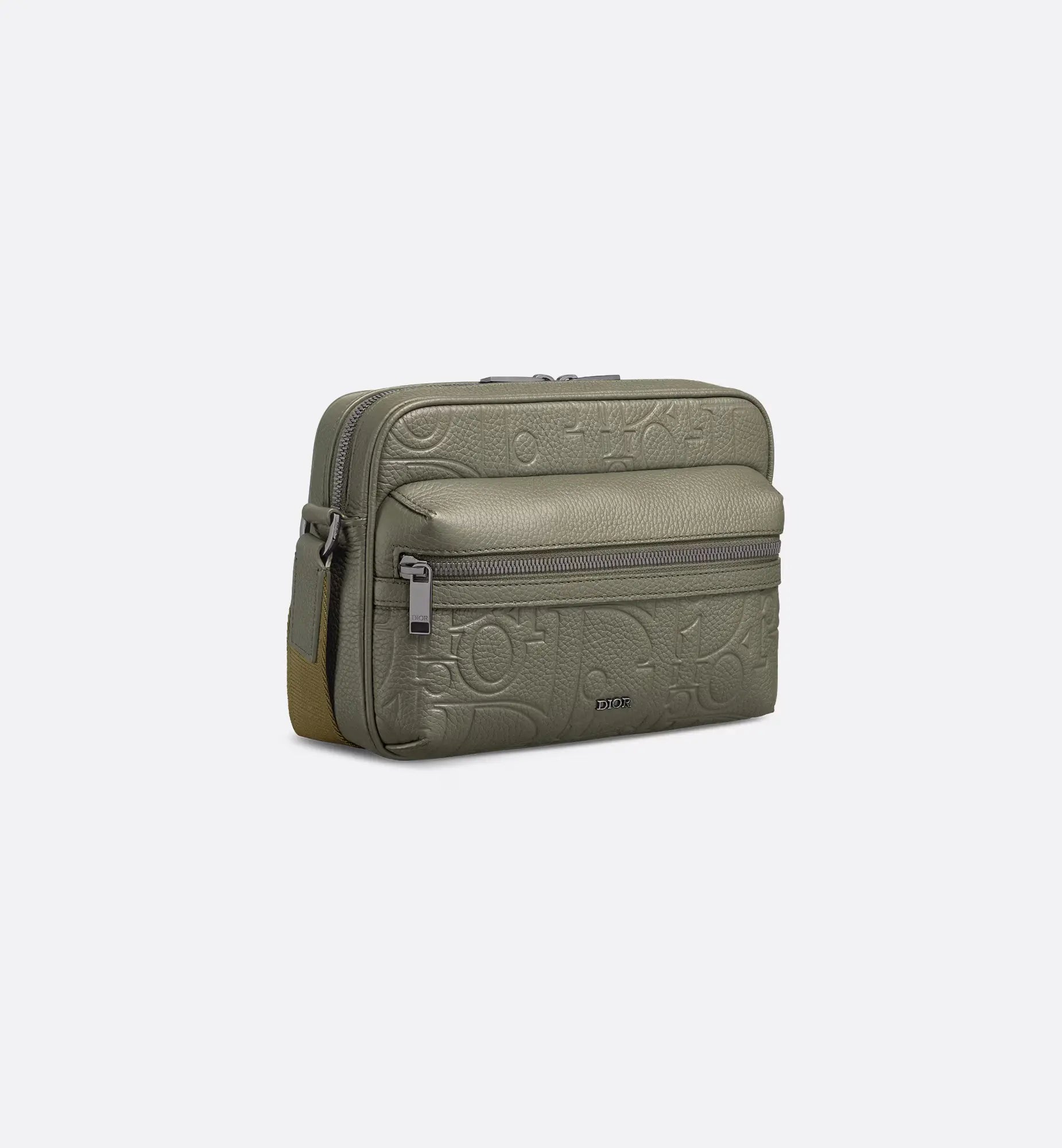 Zipped Messenger Bag