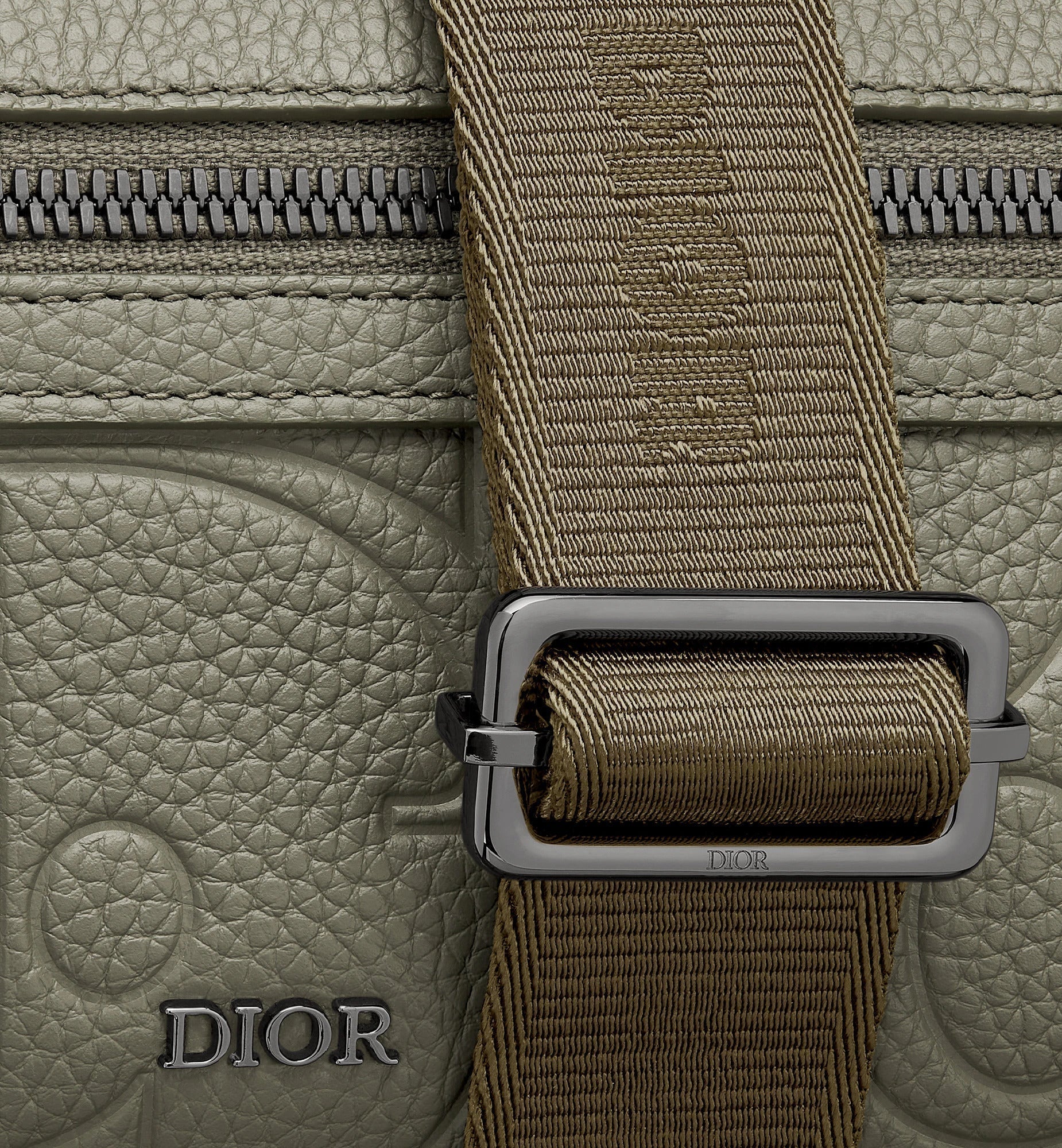 Zipped Messenger Bag