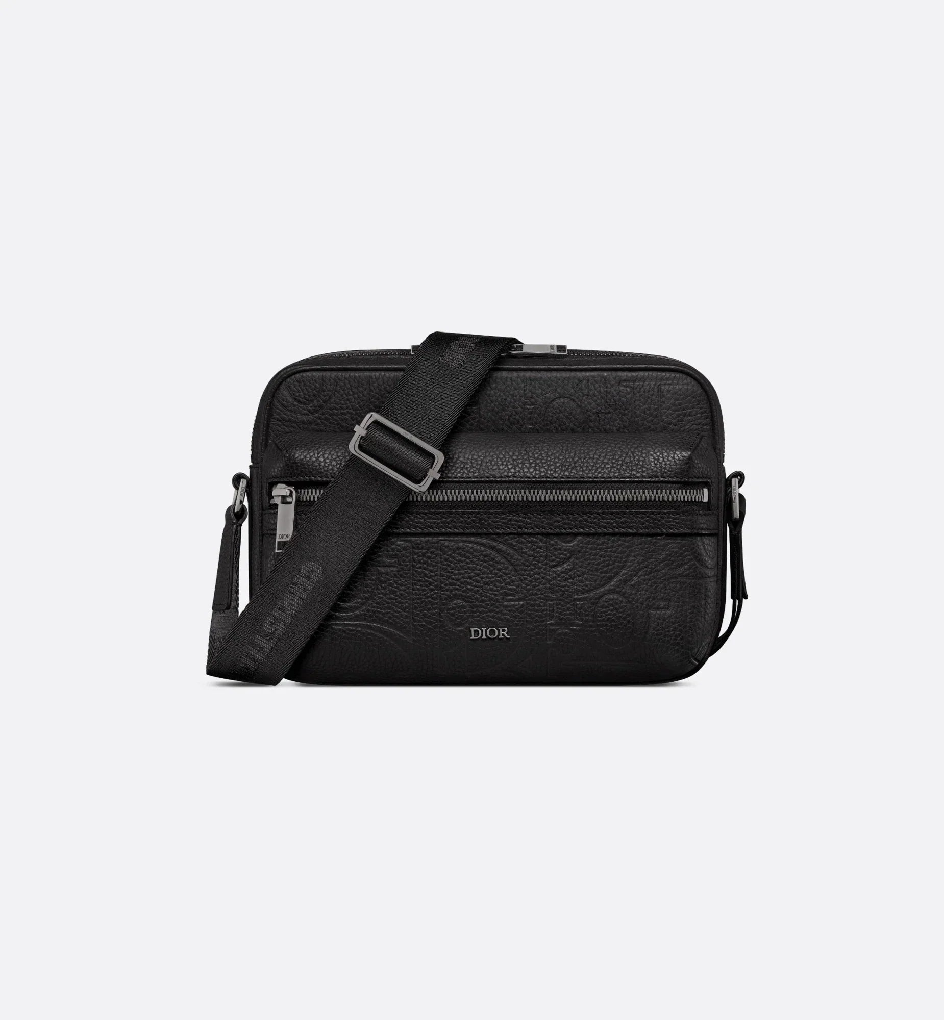 Zipped Messenger Bag