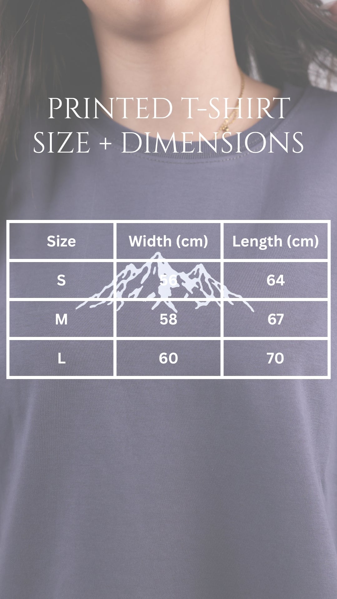Steel Gray Printed Women Tee