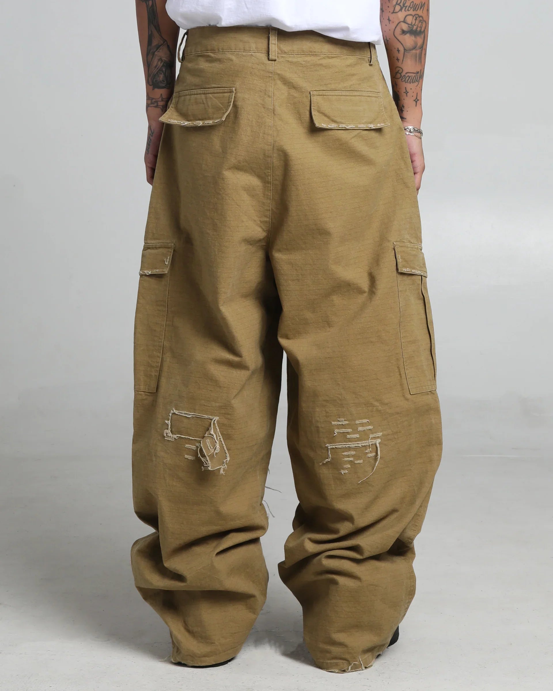 Shredded Cargo Pants
